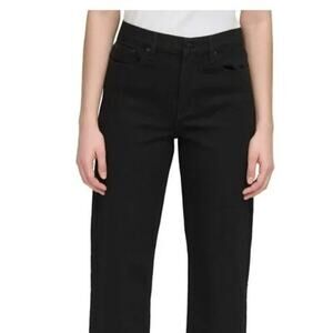 *Calvin Klein Women High Rise Straight Leg Jean
